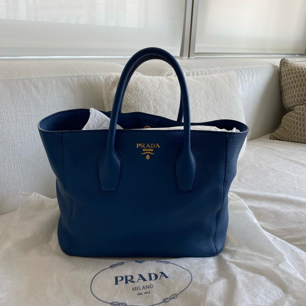 Prada Leather Handbag Tote